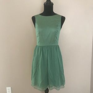 Pastel green dress